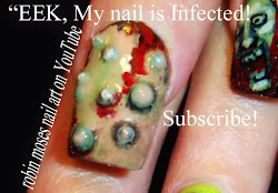 nail nails halloween dead robin moses scary infected walking scariest horror movie zombie gore diy film think barbie evil gypsy