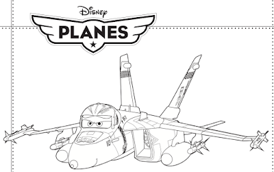 Planes Coloring Pages for Kids