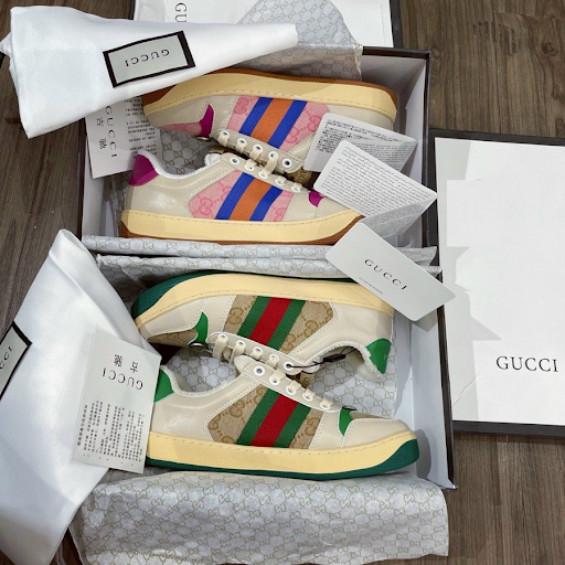 Gucci Hải Tú 1:1 - Mẫu giày thể thao khiến giới trẻ “xôn xao”