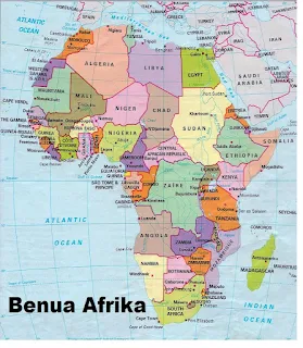 karakteristik benua afrika
