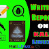 Writing Reports of Vulnerabilities or Bugs using Dradis and MagicTree in Kali Linux 2020