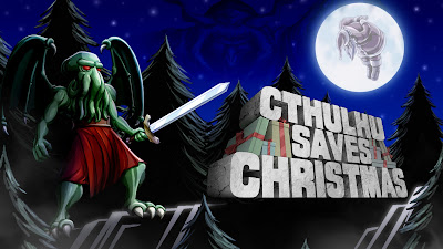 Cthulhu Saves Christmas Game Logo