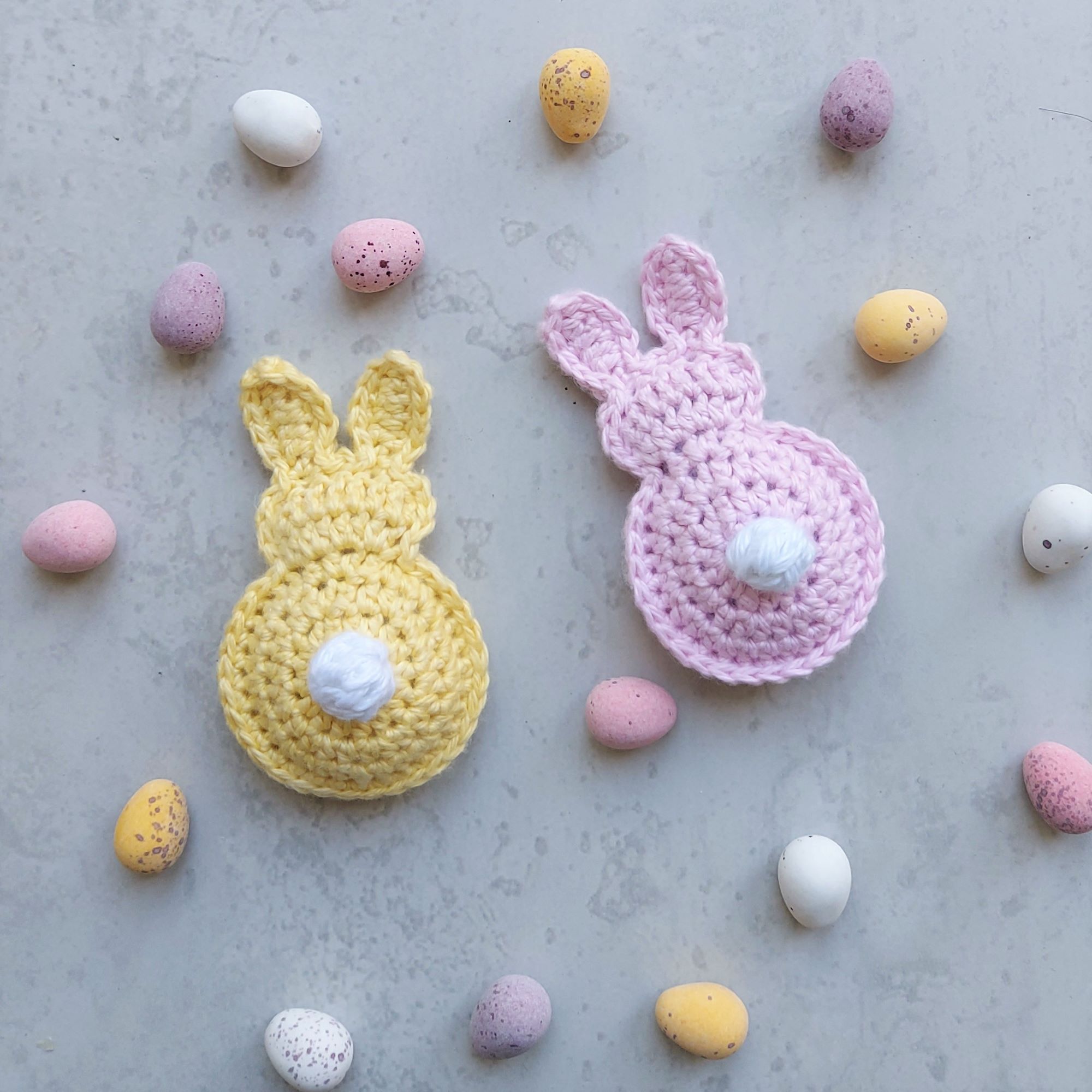 A Playful Stitch Crochet Easter Bunnies