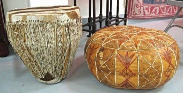 Interesting proposals for stool made of fur!