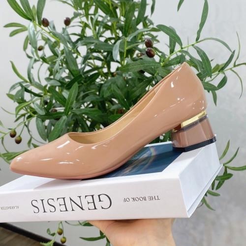 Giày búp bê gót mica siêu xinh