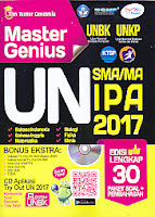 AJIBAYUSTORE  Judul Buku : Master Genius SMA/MA IPA 2017 Disertai CD Aplikasi Try Out UN 2017
