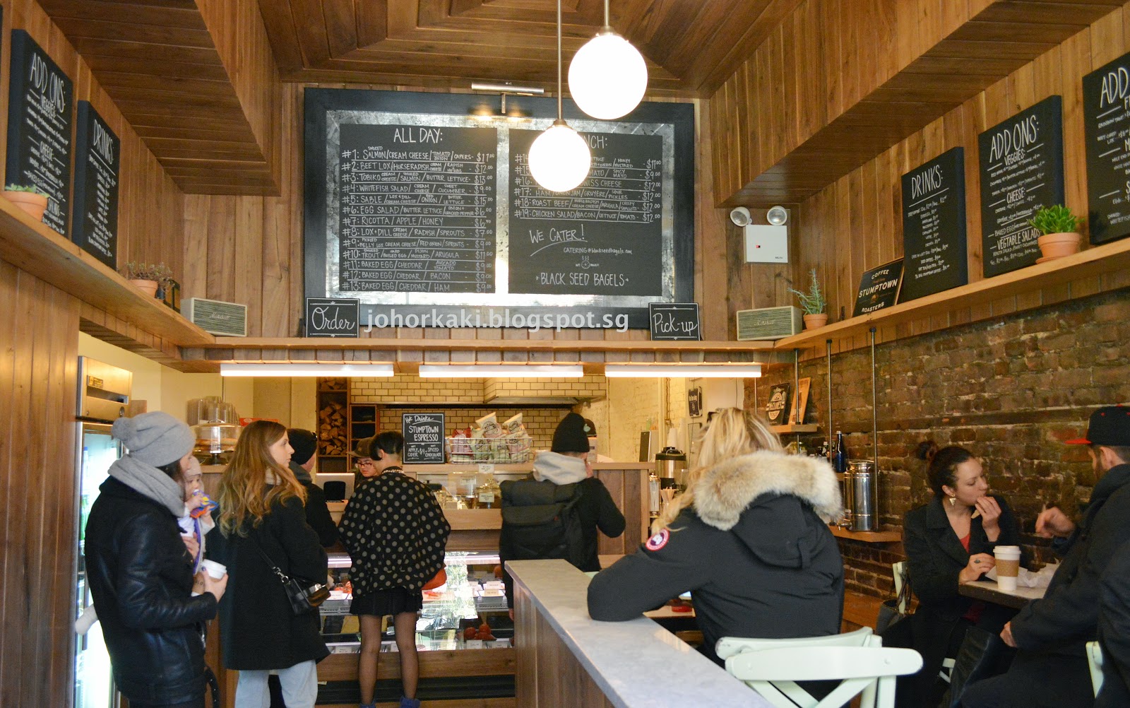 Black Seed Bagels in NYC New York Tony Johor Kaki Travels for Food