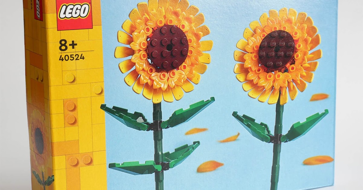 LEGO® review 40524 Sunflowers New Elementary LEGO® parts, sets and