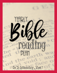 Bible reading plan