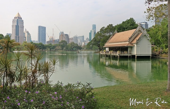 Estanque del Parque Lumpini, Bangkok