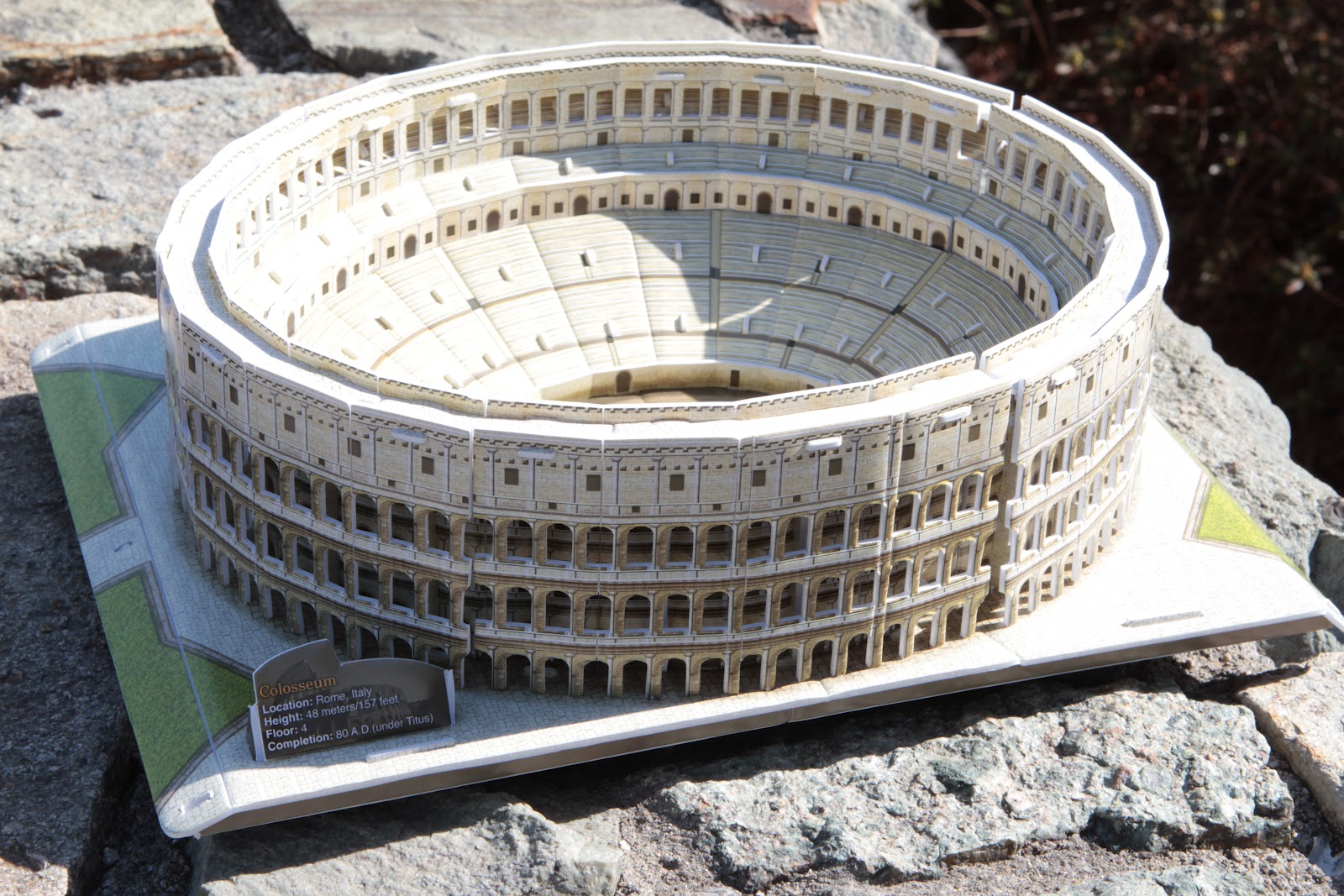 scholas 3D puzzle Wow! wonderful! 3D Puzzle Colosseum by Scholas