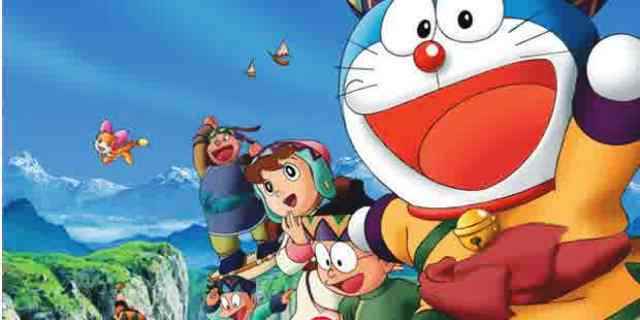 Petualangan Seru Nobita Doraemon Negeri Angin Gambar Teman Temannya Danbo