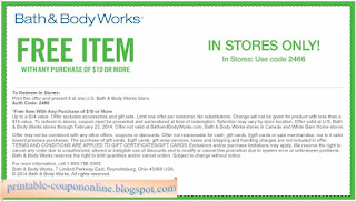 Free Printable Bath And Body Works Coupons Free Printable Bath And Body Works Coupons