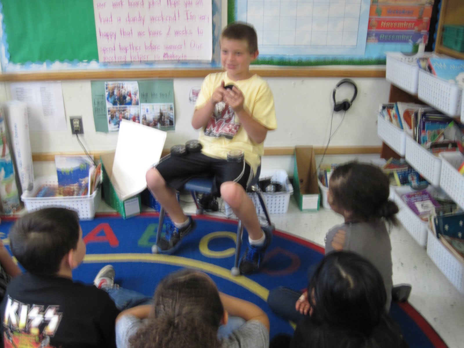 Second Grade Friends!: Geometry, Goats, and Mrs. Cialek's Back!!