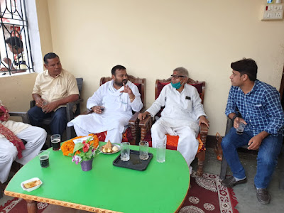 बेलागंज के संभावित उम्मीदवार चंदन, AnjNewsMedia, Belaganj's potential candidate Chandan Yadav