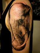Elephant Tattoo on Hand. Big and strong, that's a glimpse of what comes to . (elephant tattoo on hand tattoosphotogallery)