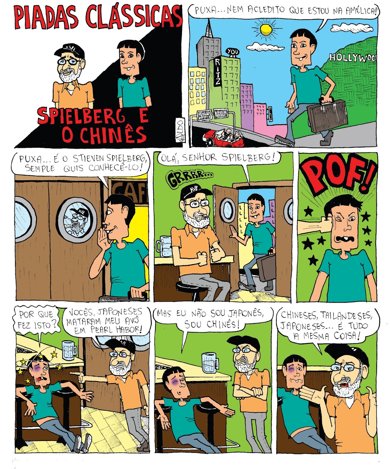 Outras PIADAS CLÁSSICAS Revista CARTUM nº 135