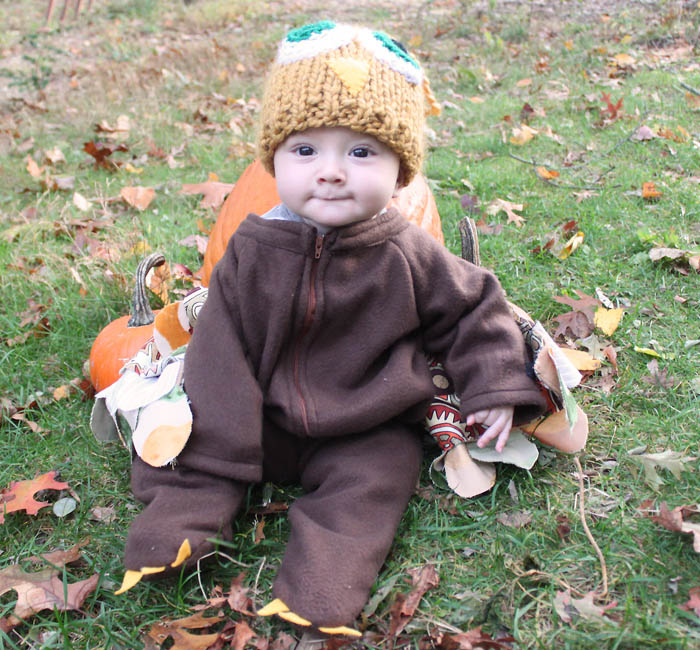 Baby Owl Halloween Costume (handmade!) - Gina Michele