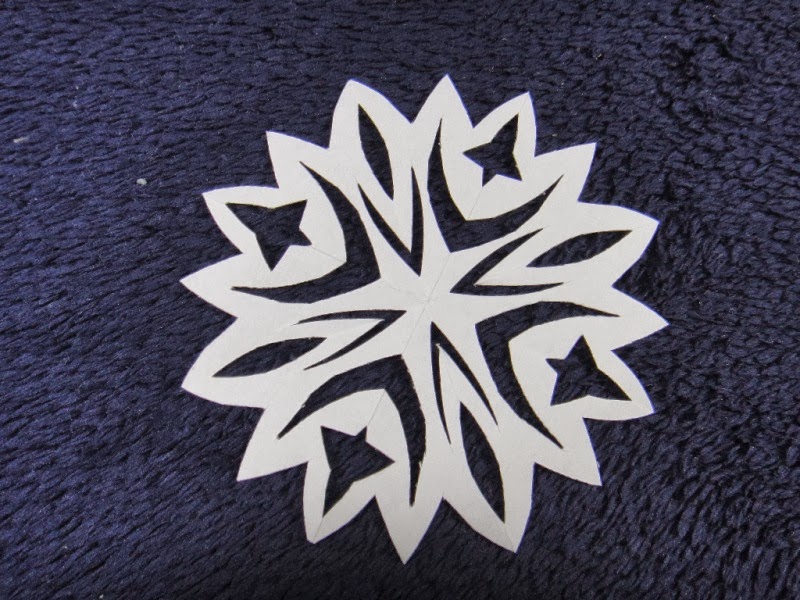 Ines Felix - Kreatives zum Nachmachen: Sterne aus Papier schneiden