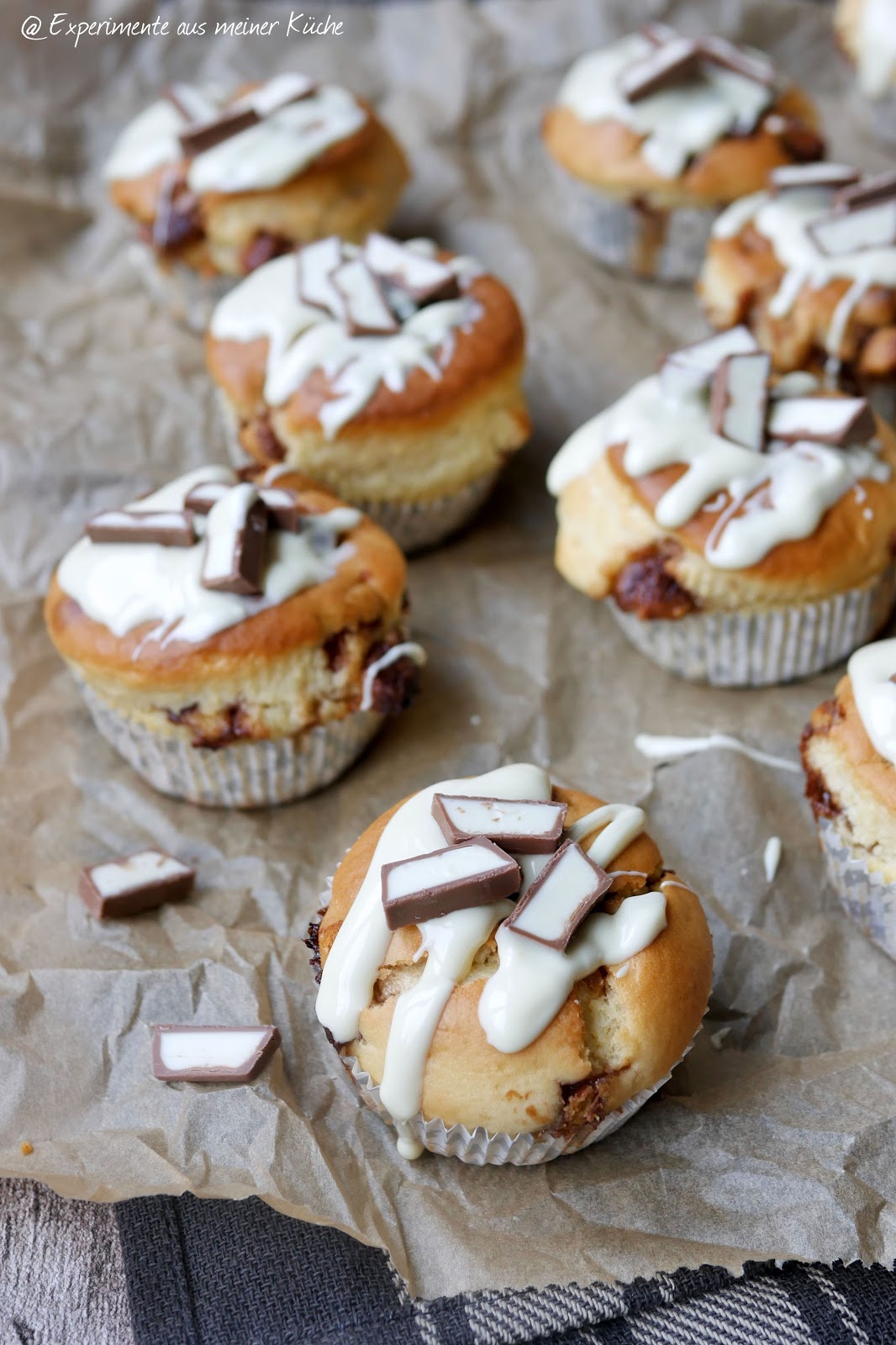Experimente aus meiner Küche: Kinderschokoladen-Muffins