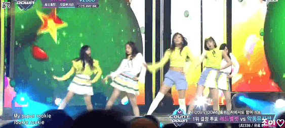 7관왕 달성한 엠카 오늘자 우리벨벳♡.gif | 인스티즈