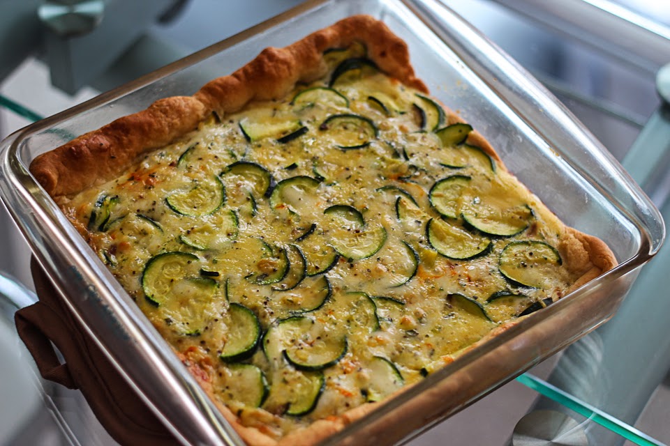 Blessed and Healthy: Zucchini Quiche