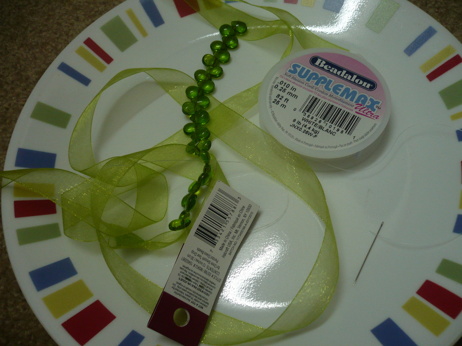 Some Tulle scraps. Optional