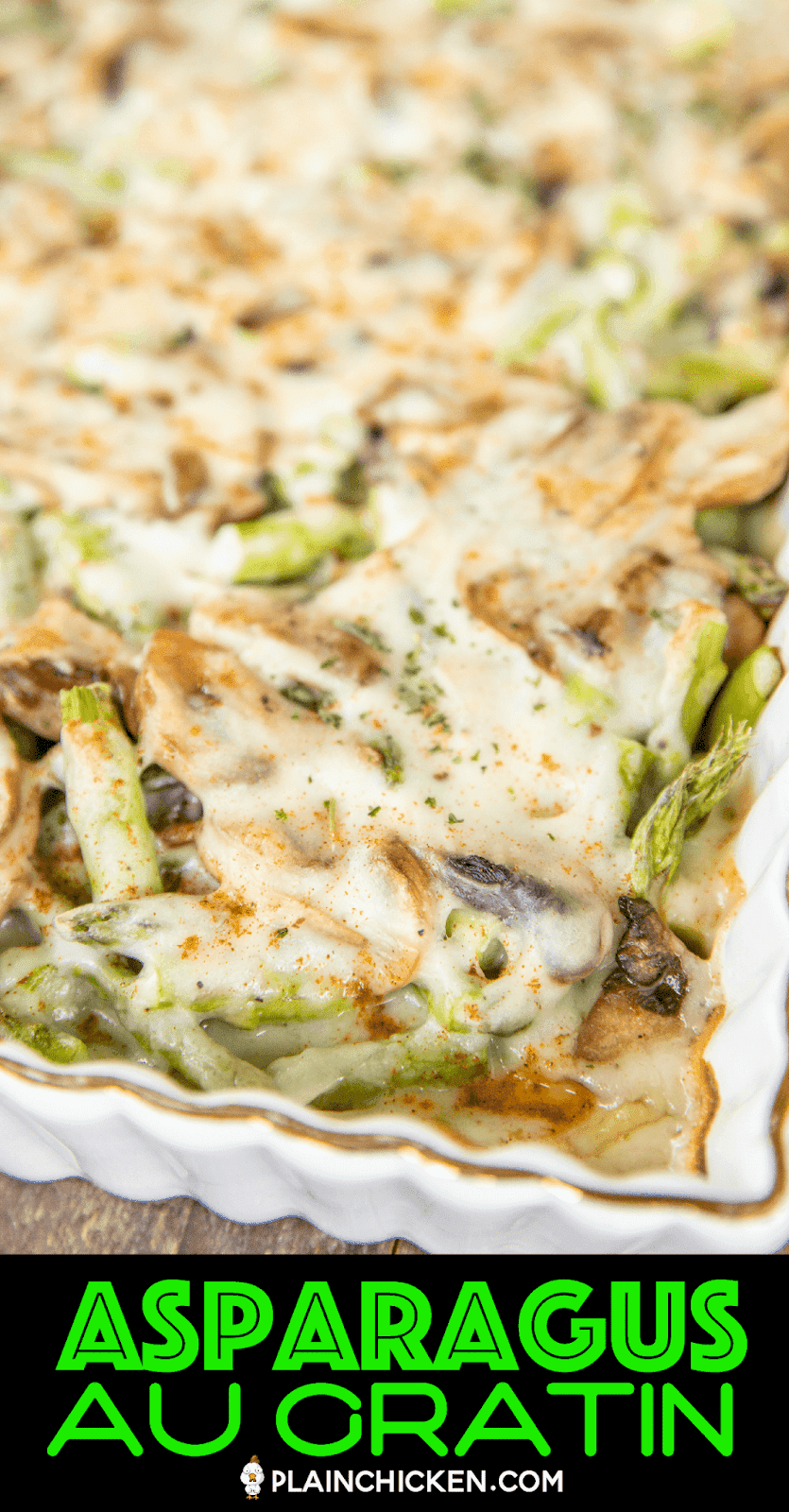 Asparagus Au Gratin Plain Chicken®
