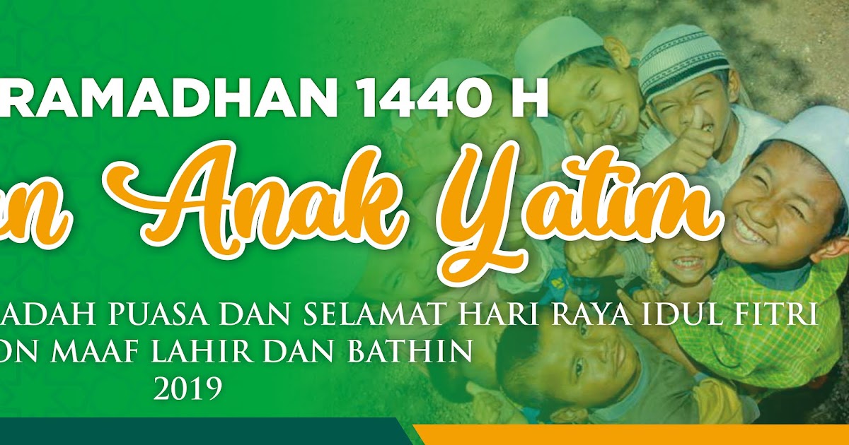 Spanduk Santunan Anak Yatim