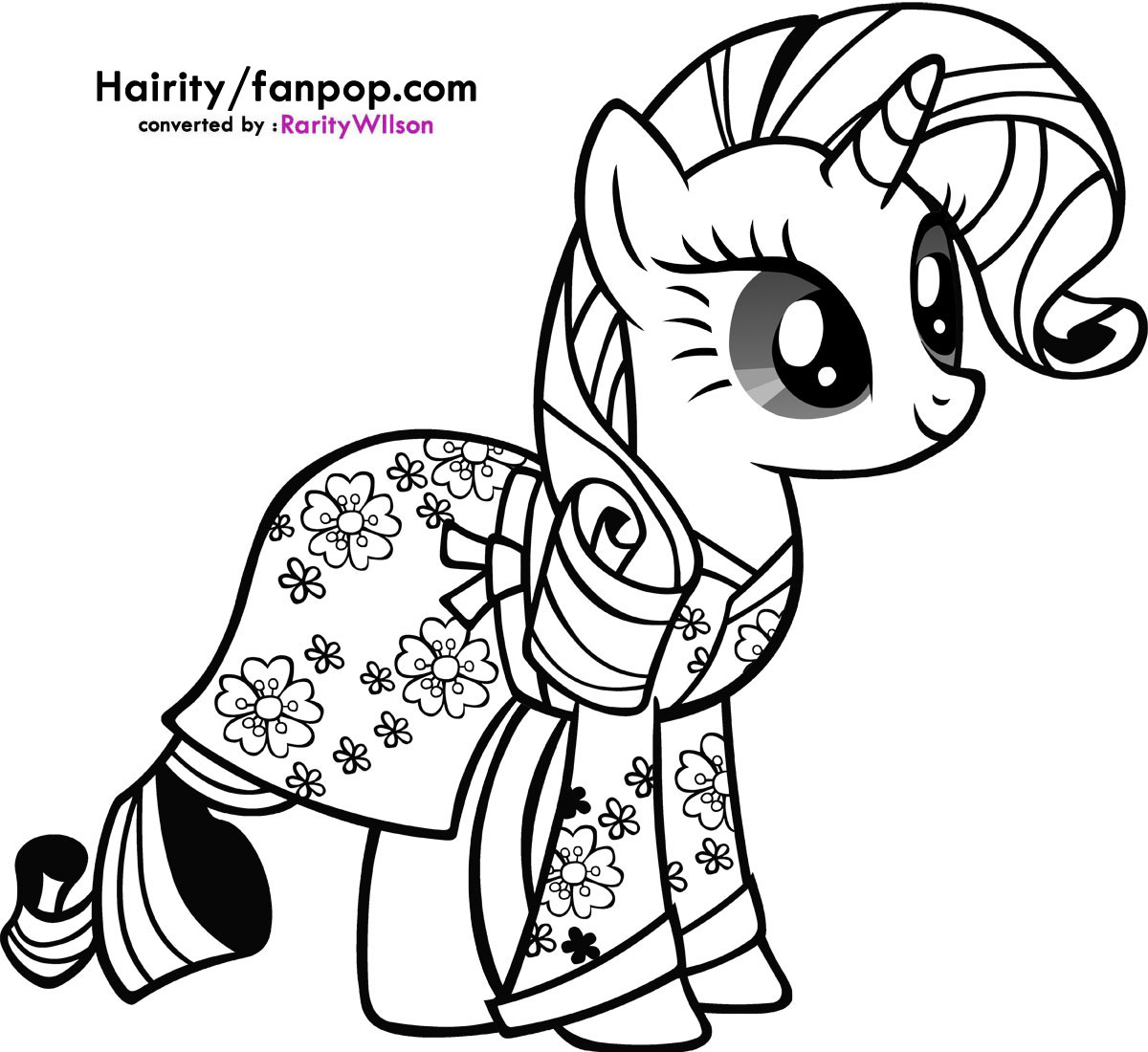 young rarity coloring pages - photo #28