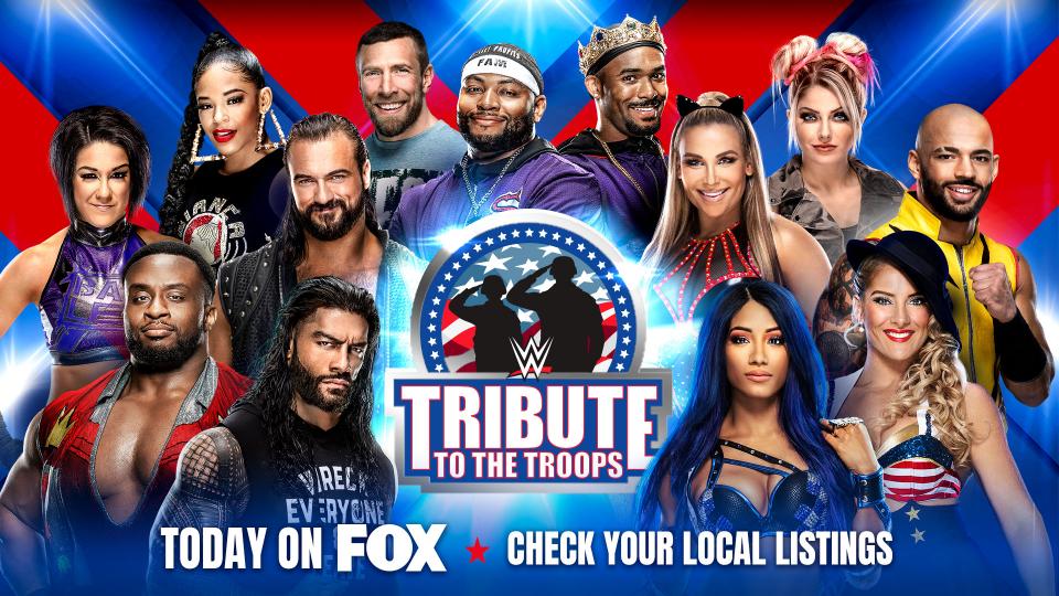 Cobertura: WWE Tribute to the Troops 2020: Batalha, lealdade e respeito!