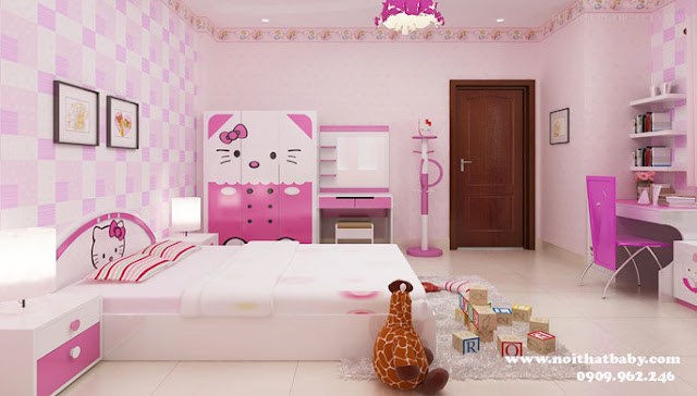 tủ áo hello kitty 1m5