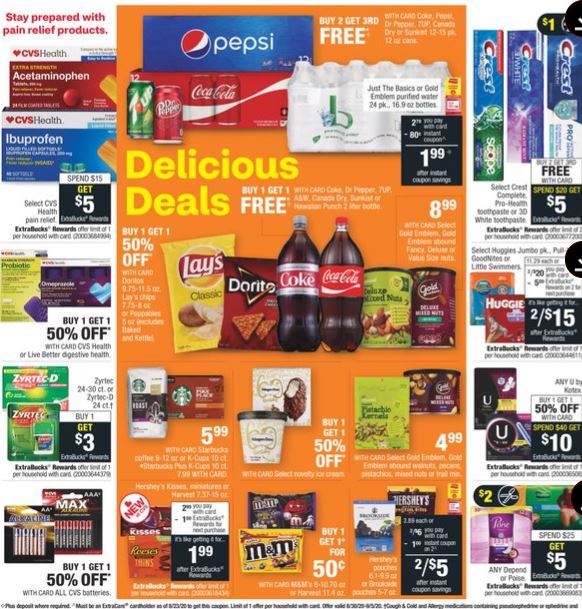 CVS Weekly Ad Preview 8-30-9-5