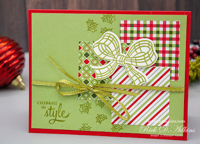 How to make 3 quick & easy Christmas Cards using the Gift Wrapped Bundle from Stampin' Up! click here to learn more!