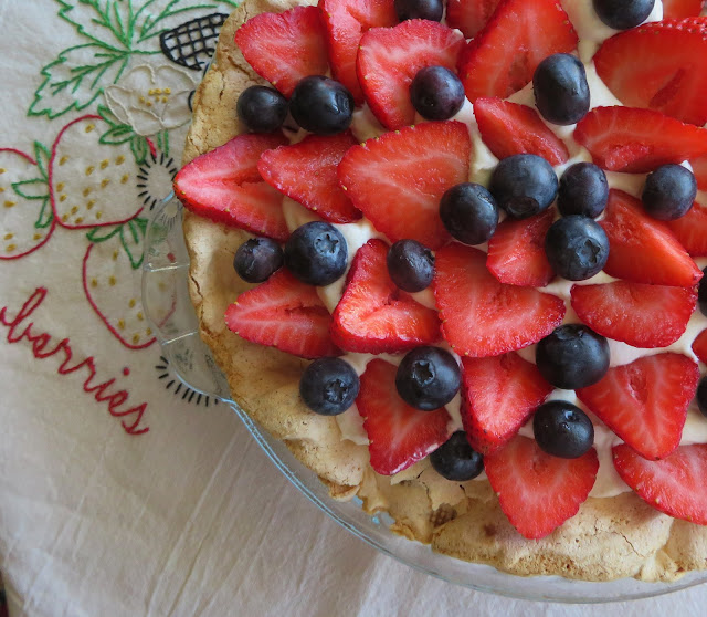 Berry Angel Pie