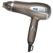 AEG HTD 5584 - Secador de pelo profesional iónico con difusor, 3 niveles de temperatura, 2 velocidades, 2200 W, color marrón AEG HTD 5584 - Secador de pelo profesional iónico con difusor, 3 niveles de temperatura, 2 velocidades, 2200 W, color marrón
