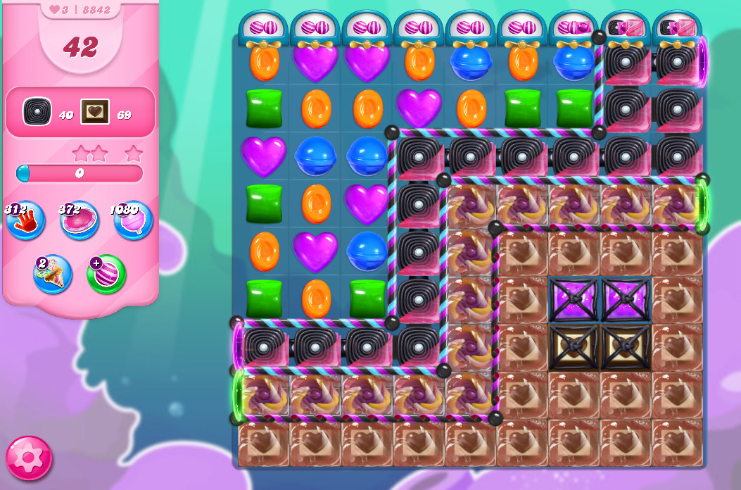 Candy Crush Saga level 8842