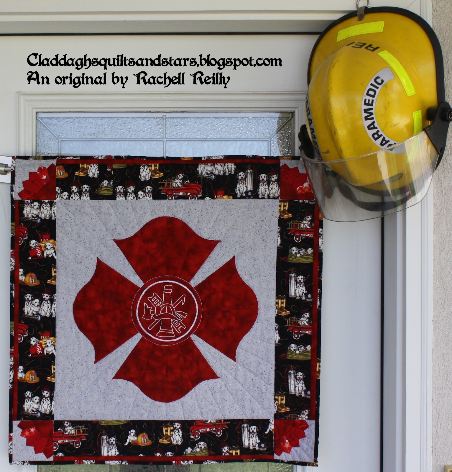 Claddaghs, Quilts & Stars EZ Dresden Challenge Quilt