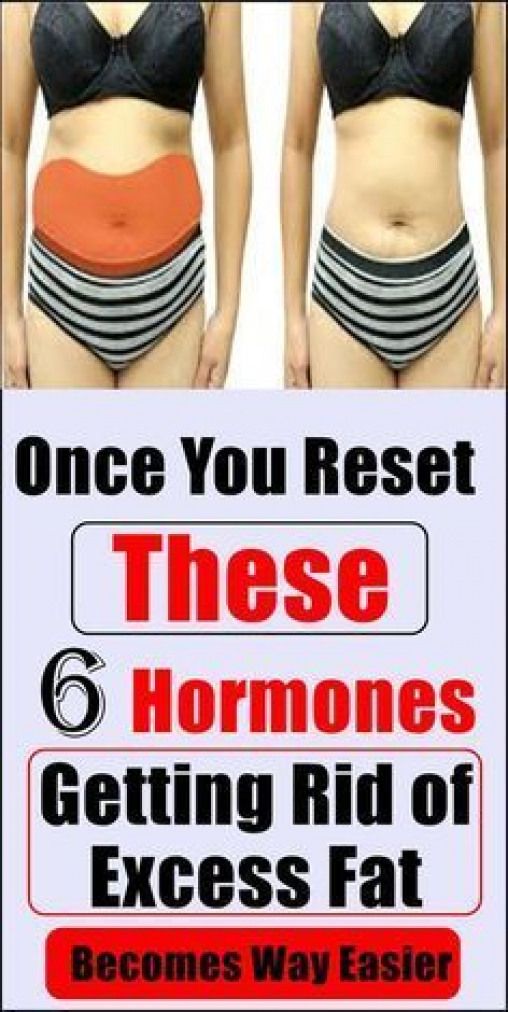 Lose weight naturally once you reset these 6 hormones