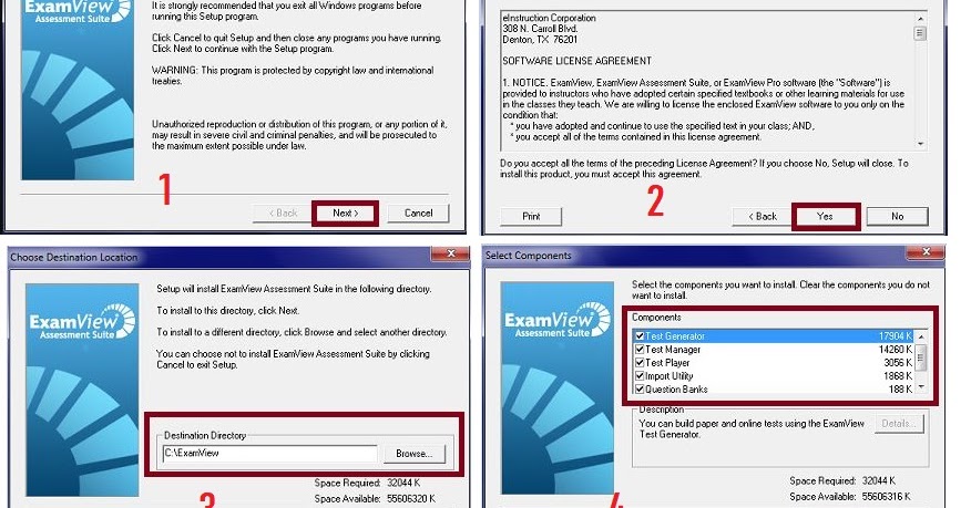 Langkah dan Cara Download dan Install Examview marthamatika