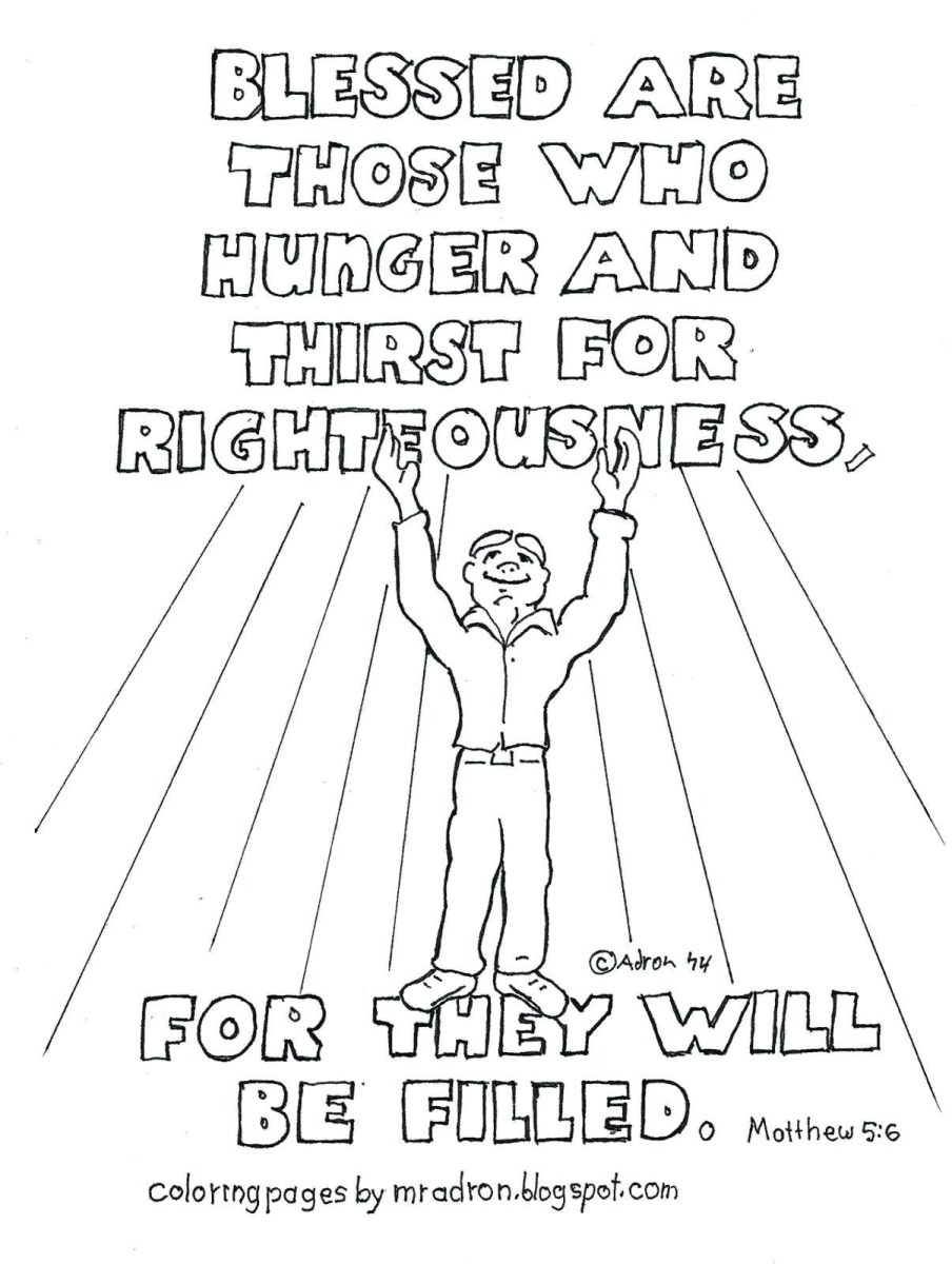 Beatitudes Coloring Pages Coloring - Beatitudes Coloring Pages Blessed Are The Peacemakers Coloring Page Thekindproject Beatitudes Birijus Com 