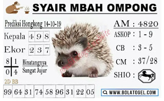 Syair Hk 14 Oktober 2019 Prediksi Hk 14 Oktober 2019