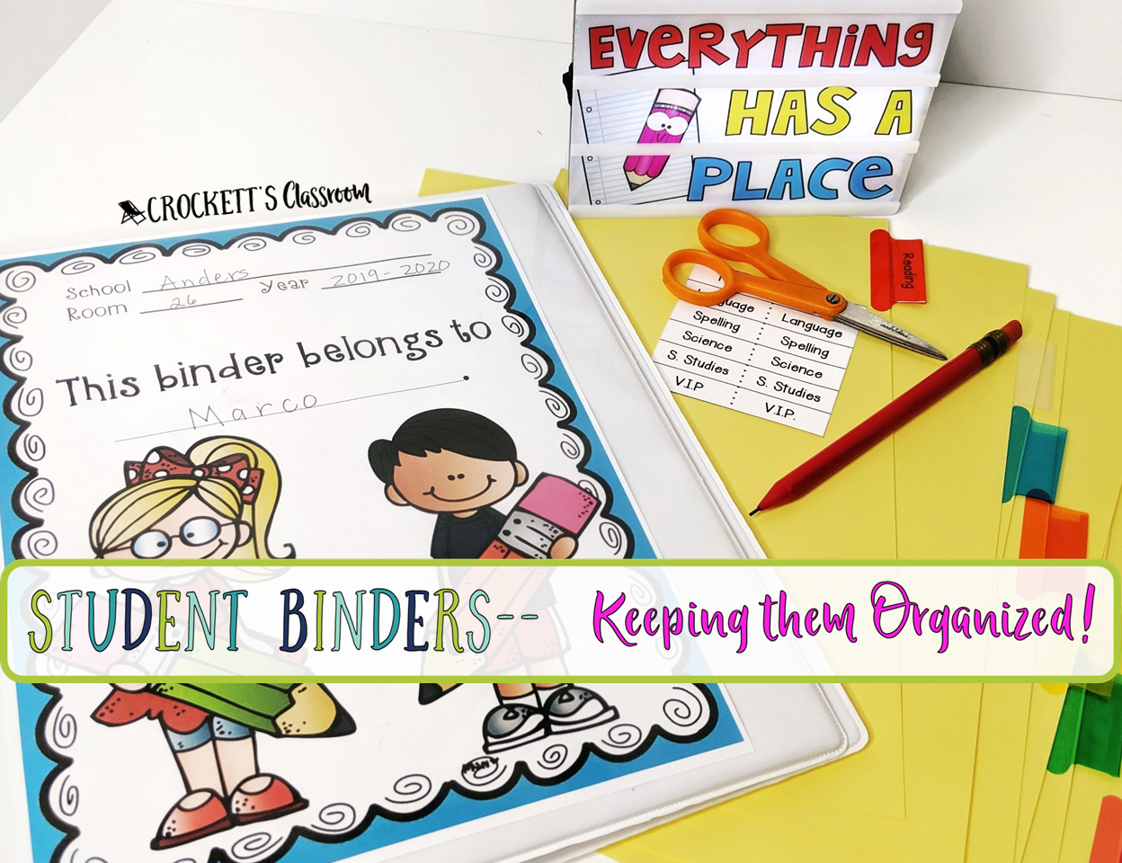 Why You Should Be Using Student Binders Crockett s Classroom Why You Should Be Using Student Binders Crockett s Classroom
