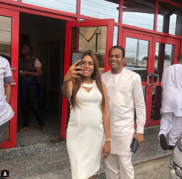 Donald Duke was at Linda Ikeji TV studios today...and he was the most amazing guest! (photos)
