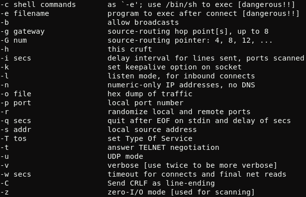 Information Security Netcat