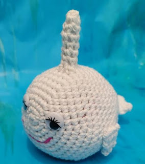 PATRON GRATIS NARWHAL AMIGURUMI 45092