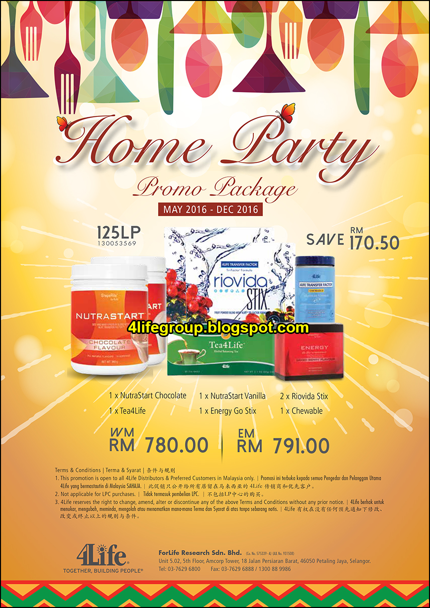Pakej Promosi April - Mei 2016 4Life Malaysia foto Pakej Promosi April - Mei 2016 4Life Malaysia
