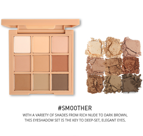 3CE Mood Recipe Multi Eye Color Palette #Smoother