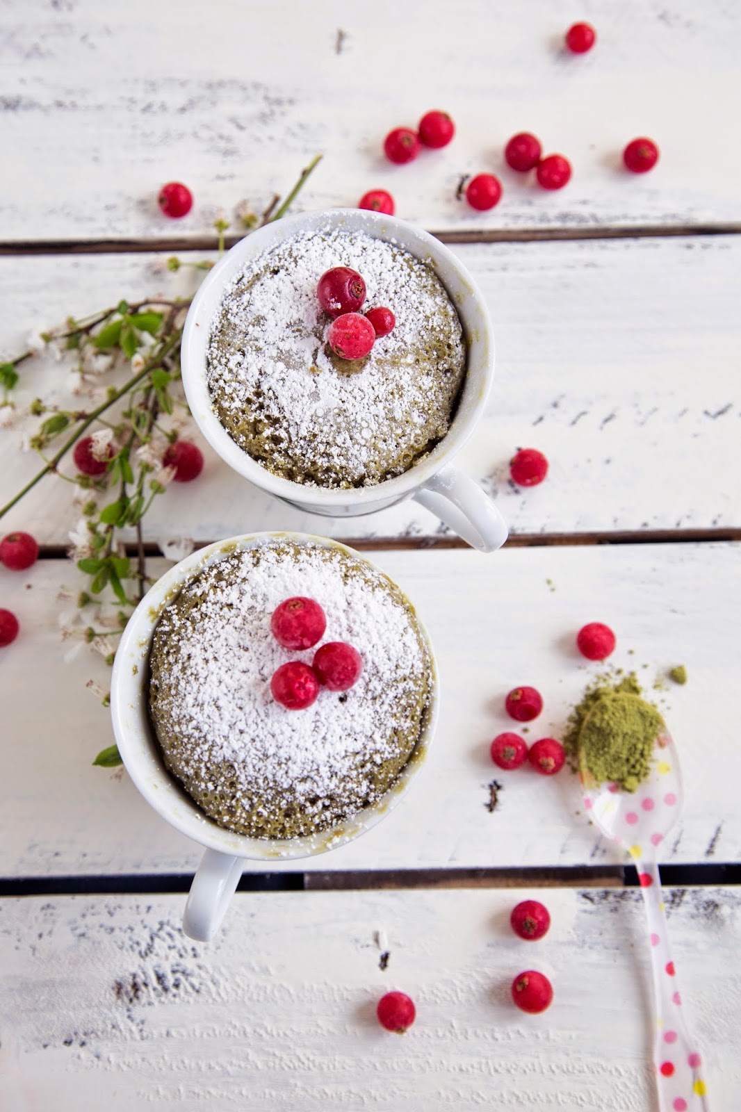 TE MATCHA MUG CAKE