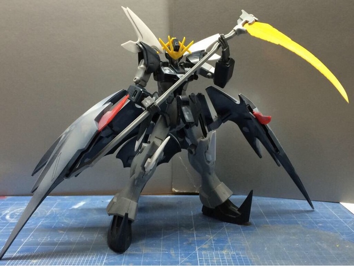 Custom Build: HG 1/144 Gundam Deathscythe Guilty - Gundam Kits Collection News and Reviews